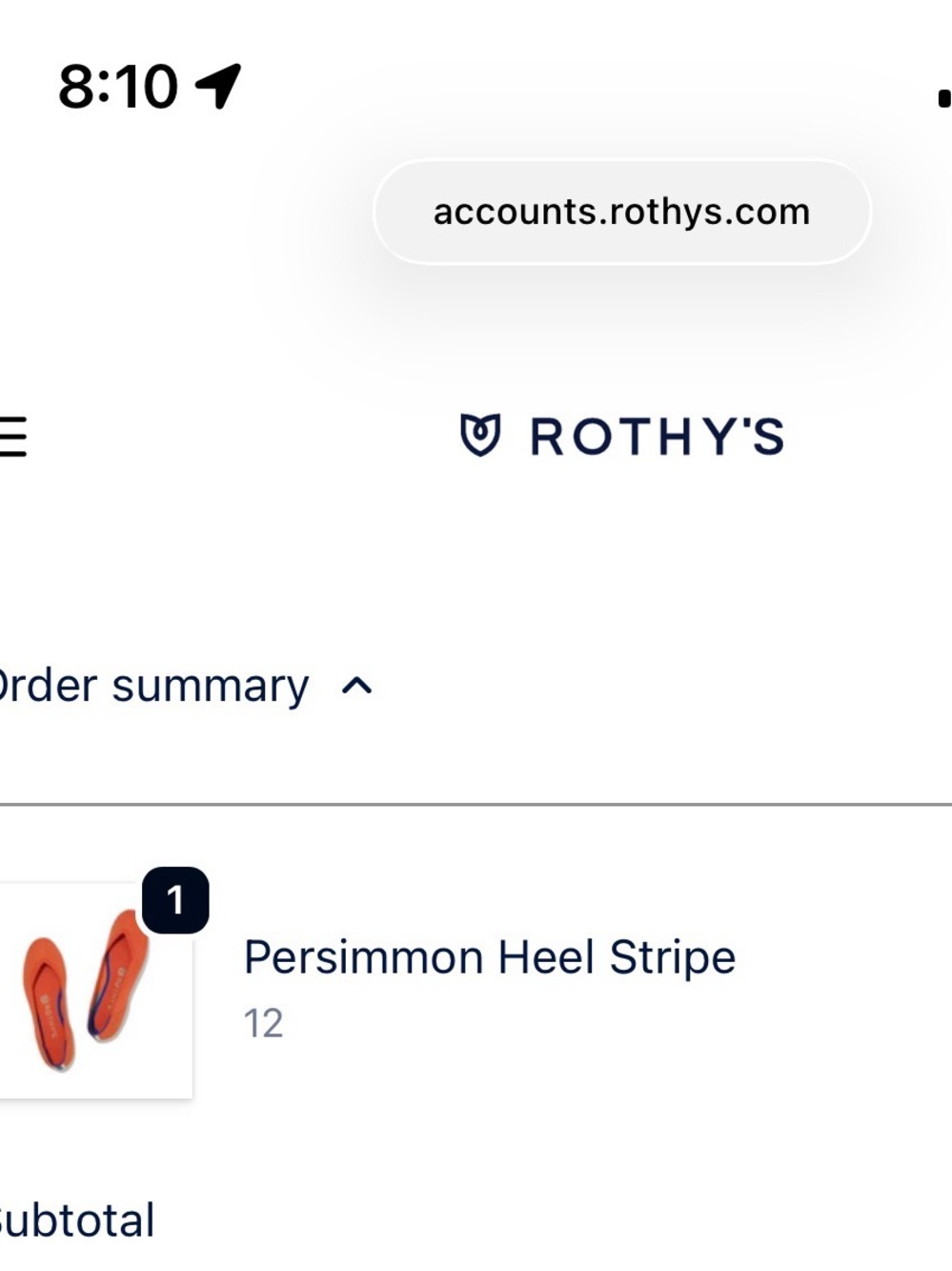 Rothy’s RARE PERSIMMON Ballet Flats 12 - ASTROS! Discontinued color! - Picture 7 of 7